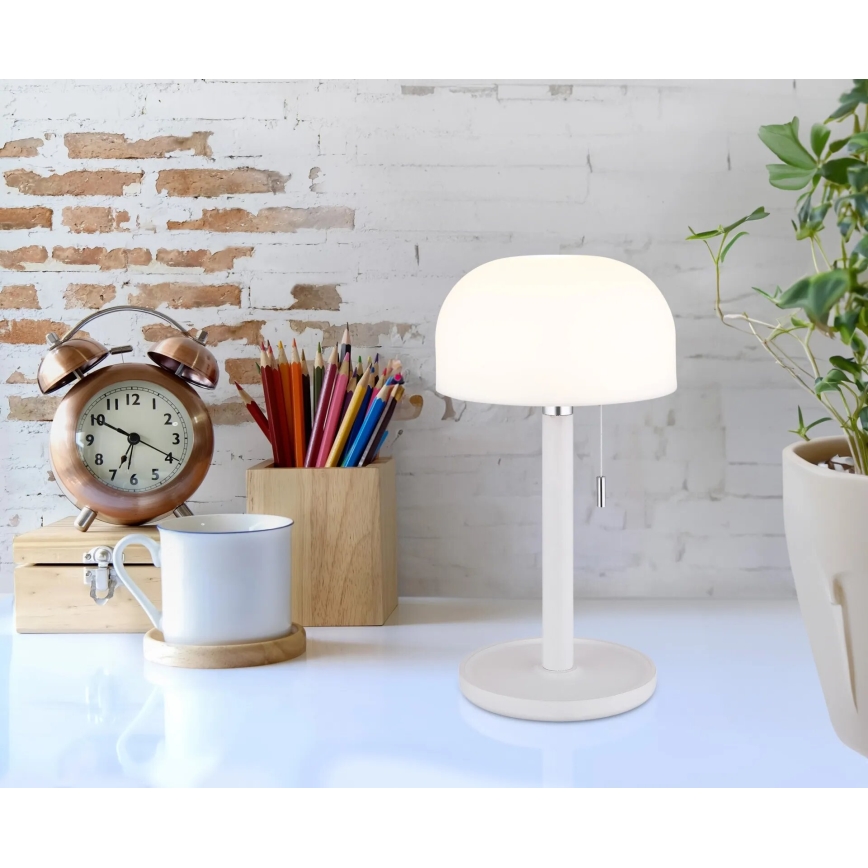 Globo - LED Uzlādējama galda lampa LED/1,5W/3,7V 3000/4200/6000K 1800mAh balta