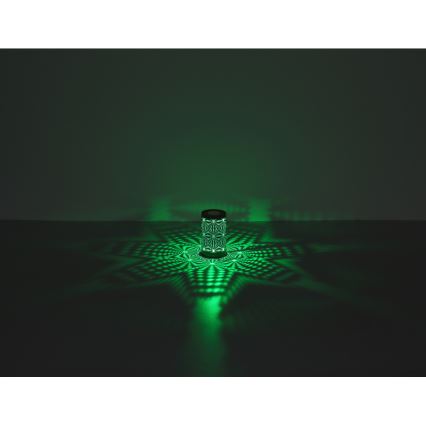 Globo - LED RGB Skārienvadāma uzlādējams galda lampa LED/1W/5V 500 mAh brūna