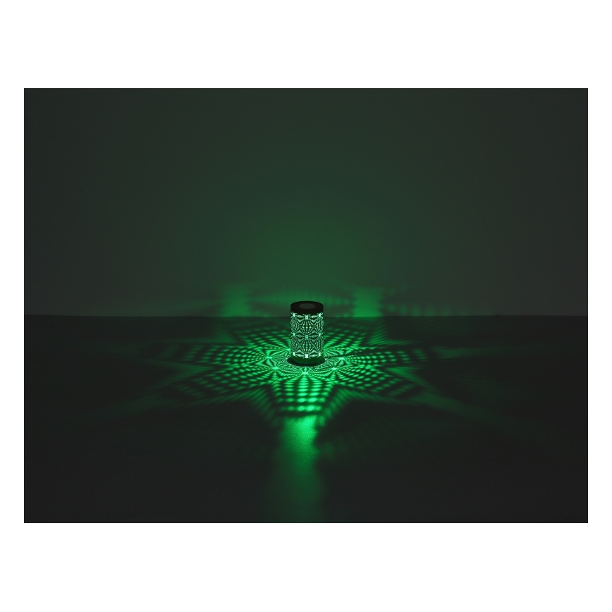 Globo - LED RGB Skārienvadāma uzlādējams galda lampa LED/1W/5V 500 mAh brūna