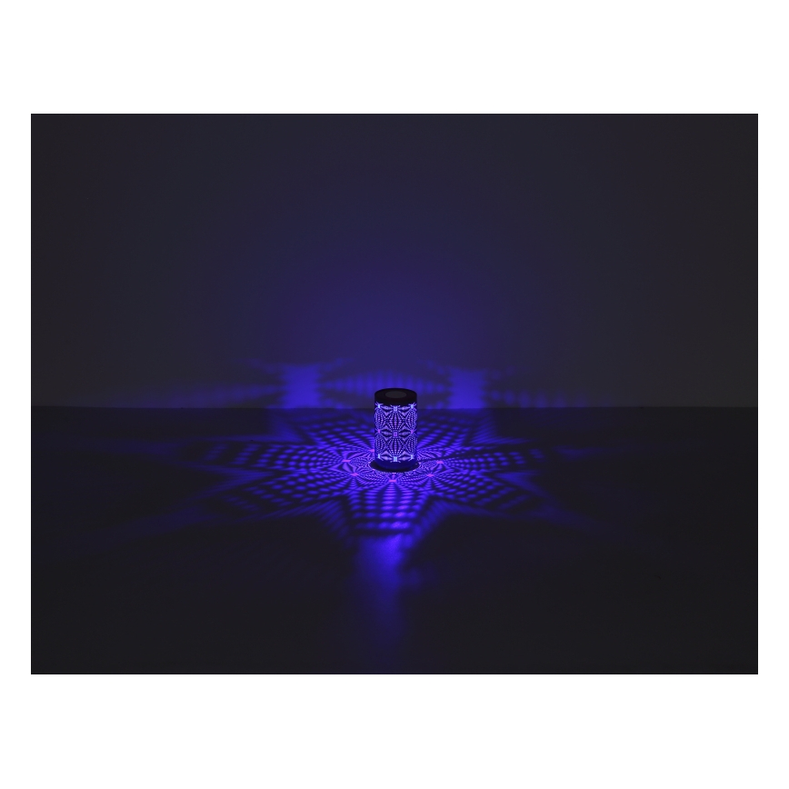 Globo - LED RGB Skārienvadāma uzlādējams galda lampa LED/1W/5V 500 mAh brūna