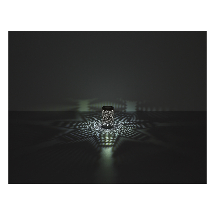 Globo - LED RGB Skārienvadāma uzlādējams galda lampa LED/1W/5V 500 mAh brūna