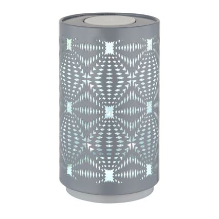 Globo - LED RGB Skārienvadāma uzlādējams galda lampa LED/1W/5V 500 mAh pelēka