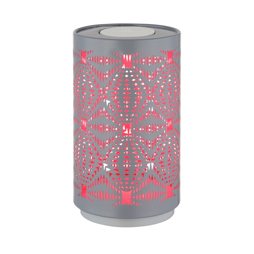 Globo - LED RGB Skārienvadāma uzlādējams galda lampa LED/1W/5V 500 mAh pelēka
