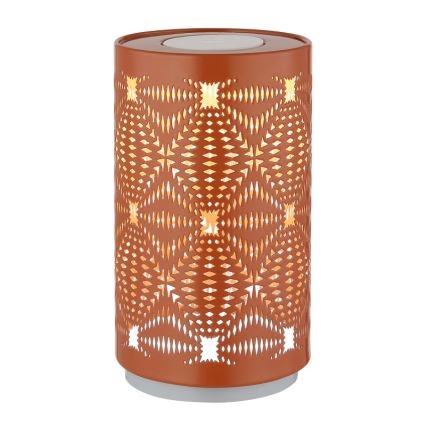 Globo - LED RGB Skārienvadāma uzlādējams galda lampa LED/1W/5V 500 mAh varš
