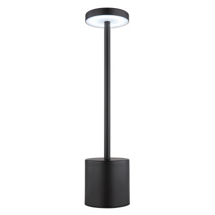 Globo - LED Aptumšojama skārienvadāma galda lampa LED/1,2W/3,7V 2000K/3500K/7000K 1200 mAh USB melna