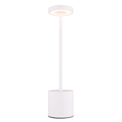 Globo - LED Aptumšojama skārienvadāma galda lampa LED/1,2W/3,7V 2000K/3500K/7000K 1200 mAh USB balta