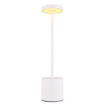 Globo - LED regulējama pieskāriena galda lampa LED/1,2W/3,7V 2000K/3500K/7000K 1200 mAh USB balta