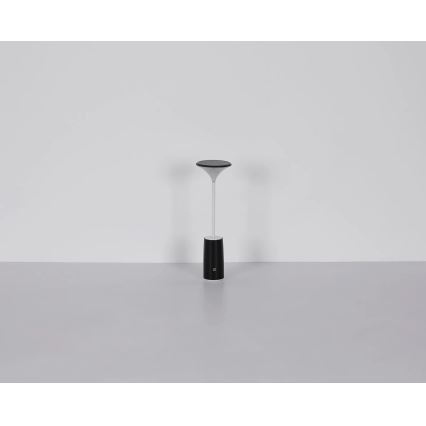 Globo - LED Aptumšojama uzlādējama skārienvadāma galda lampa LED/1,2W/3,7V 3000K 1500mAh melna