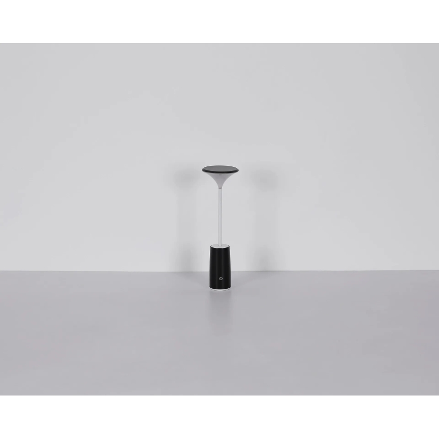 Globo - LED Aptumšojama uzlādējama skārienvadāma galda lampa LED/1,2W/3,7V 3000K 1500mAh melna