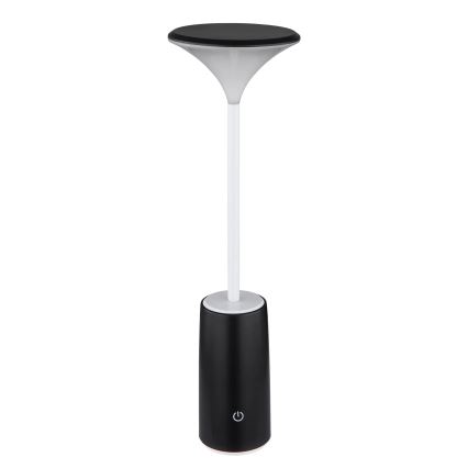 Globo - LED Aptumšojama uzlādējama skārienvadāma galda lampa LED/1,2W/3,7V 3000K 1500mAh melna