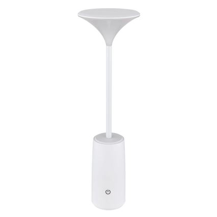 Globo - LED Aptumšojama uzlādējama skārienvadāma galda lampa LED/1,2W/3,7V 3000K 1500mAh balta