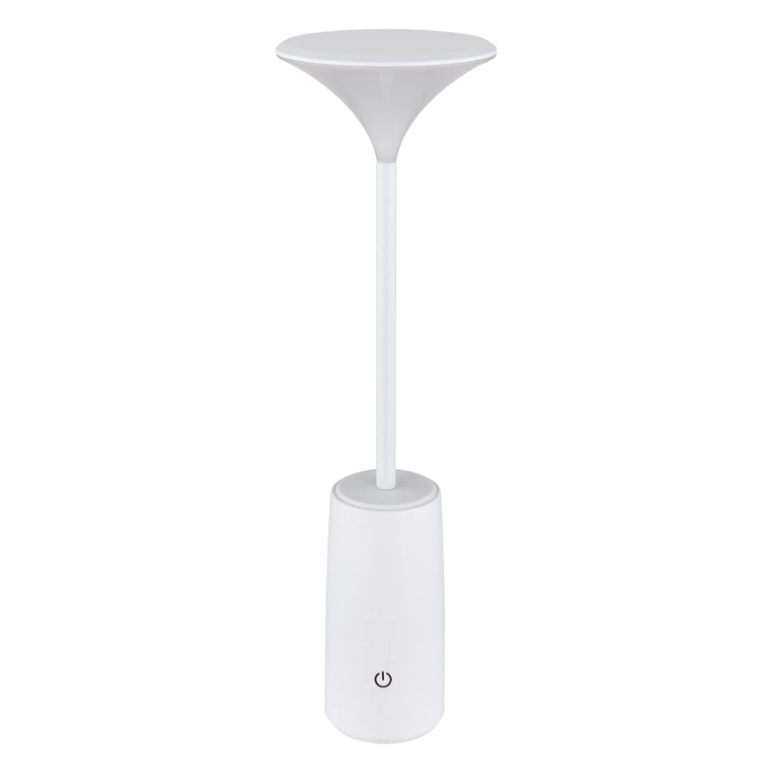 Globo - LED Aptumšojama uzlādējama skārienvadāma galda lampa LED/1,2W/3,7V 3000K 1500mAh balta
