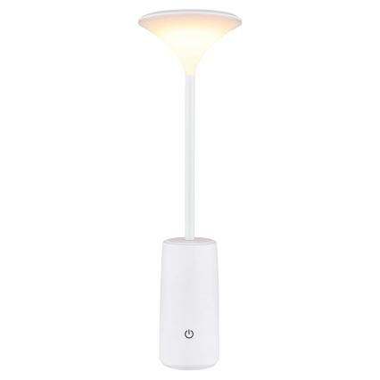 Globo - LED Aptumšojama uzlādējama skārienvadāma galda lampa LED/1,2W/3,7V 3000K 1500mAh balta