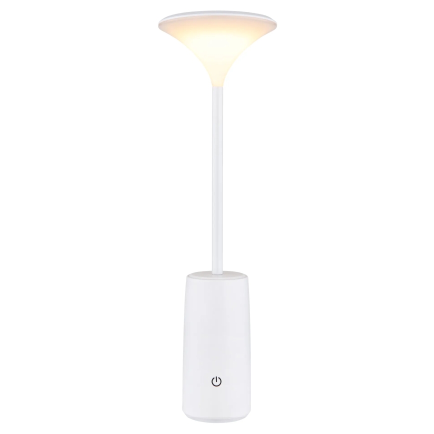 Globo - LED Aptumšojama uzlādējama skārienvadāma galda lampa LED/1,2W/3,7V 3000K 1500mAh balta