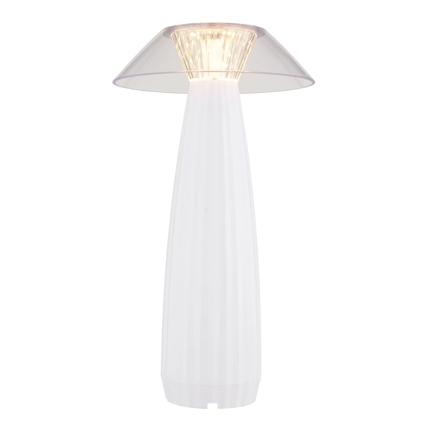 Globo - LED Aptumšojama uzlādējama skārienvadāma galda lampa LED/1W/3,7V 3000K 1200mAh balta