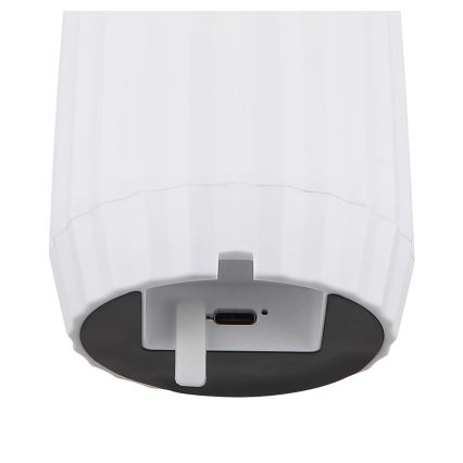 Globo - LED Aptumšojama uzlādējama skārienvadāma galda lampa LED/1W/3,7V 3000K 1200mAh balta