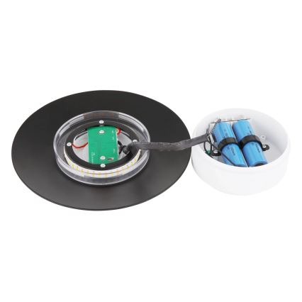 Globo - LED Āra uzlādējama skārienvadāma galda lampa LED/3W/3,7V 1800/2700/3000K IP44 1800 mAh pelēka