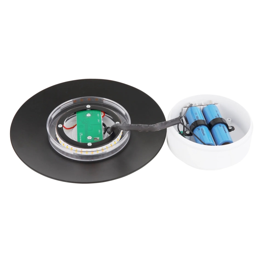 Globo - LED Āra uzlādējama skārienvadāma galda lampa LED/3W/3,7V 1800/2700/3000K IP44 1800 mAh pelēka