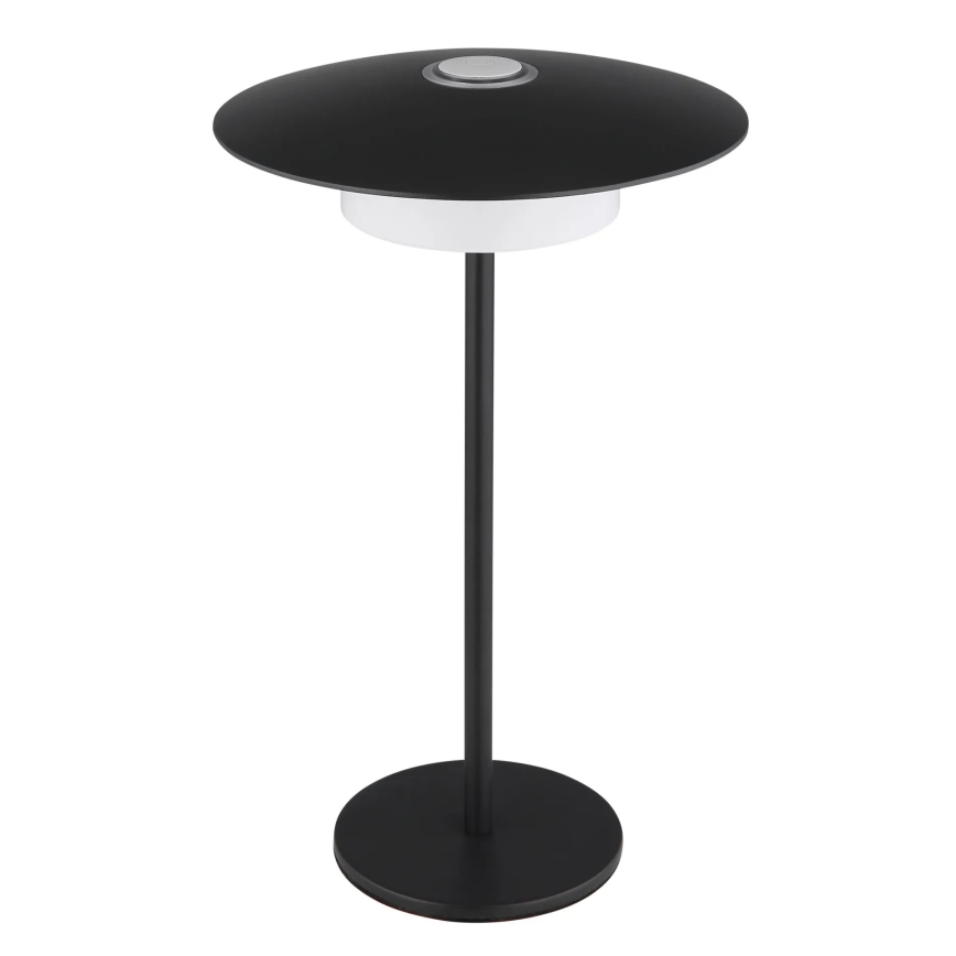 Globo - LED Āra uzlādējama skārienvadāma galda lampa LED/3W/3,7V 1800/2700/3000K IP44 1800 mAh melna