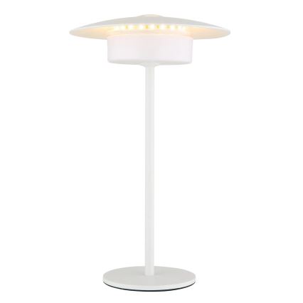 Globo - LED Āra uzlādējama skārienvadāma galda lampa LED/3W/3,7V 1800/2700/3000K IP44 1800 mAh balta