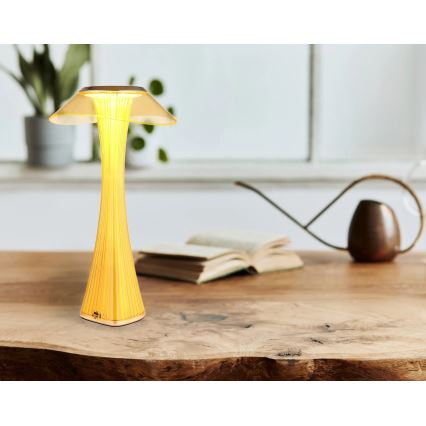 Globo - LED Aptumšojama, lādējama galda lampa LED/2,5W/3,7V 1200mAh 2700K/4500K/6500K zelta