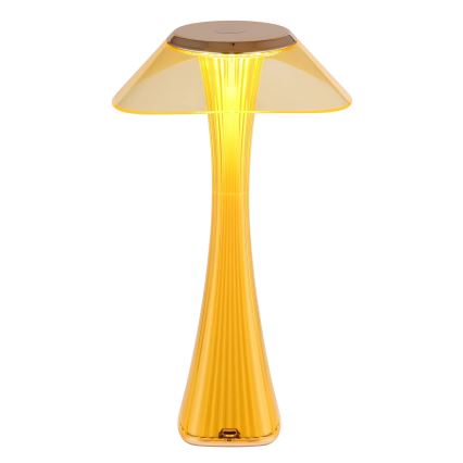 Globo - LED Aptumšojama, lādējama galda lampa LED/2,5W/3,7V 1200mAh 2700K/4500K/6500K zelta