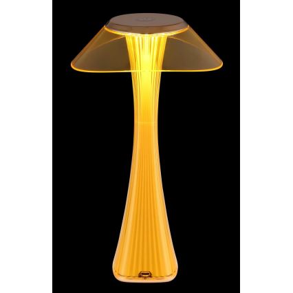 Globo - LED Aptumšojama, lādējama galda lampa LED/2,5W/3,7V 1200mAh 2700K/4500K/6500K zelta