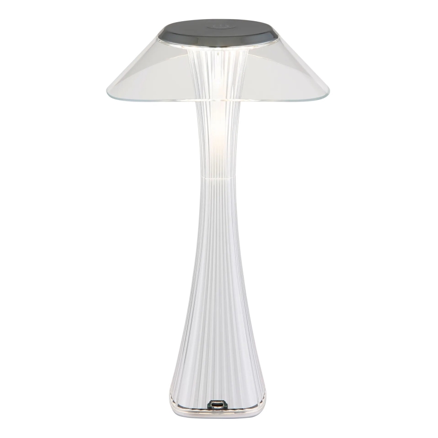 Globo - LED Aptumšojama, lādējama galda lampa LED/2,5W/3,7V 1200mAh 2700K/4500K/6500K balta