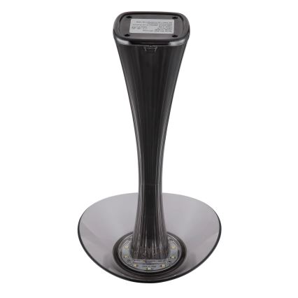 Globo - LED Aptumšojama, lādējama galda lampa LED/2,5W/3,7V 1200mAh 2700K/4500K/6500K melna