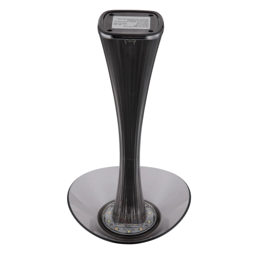 Globo - LED Aptumšojama, lādējama galda lampa LED/2,5W/3,7V 1200mAh 2700K/4500K/6500K melna