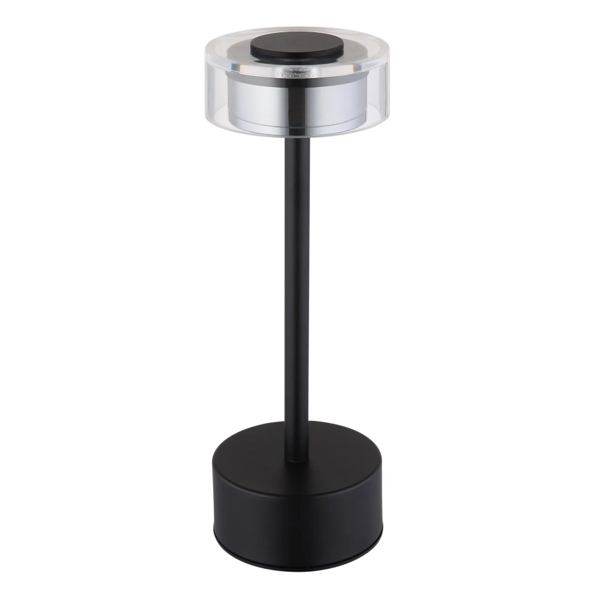 Globo - LED Aptumšojama uzlādējama skārienvadāma galda lampa LED/2,5W/3,7V 2700/4000/6500K 1800mAh melna