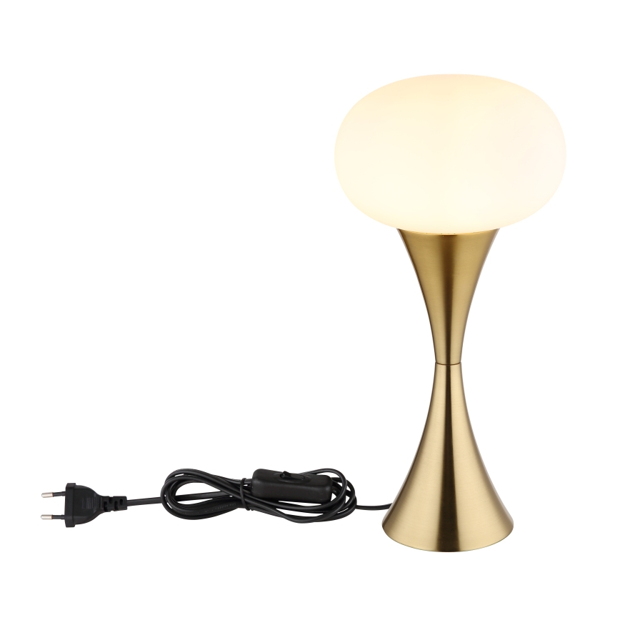 Globo - Galda lampa 1xE14/25W/230V misiņš