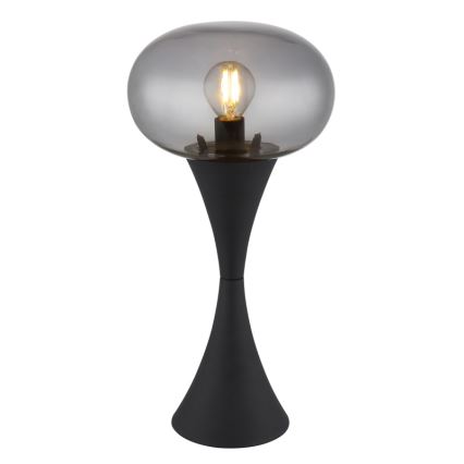 Globo - Galda lampa 1xE14/25W/230V melna