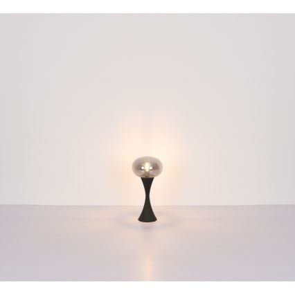 Globo - Galda lampa 1xE14/25W/230V melna