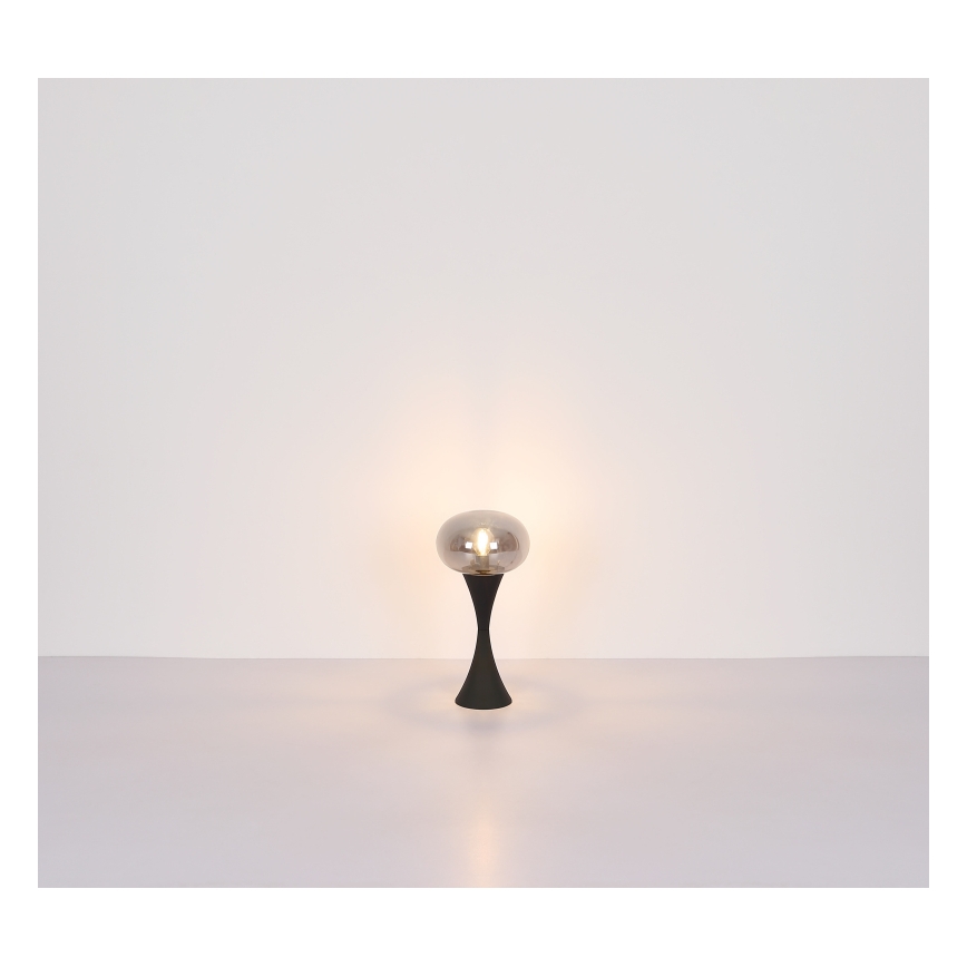 Globo - Galda lampa 1xE14/25W/230V melna