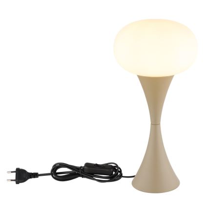 Globo - Galda lampa 1xE14/25W/230V bēša