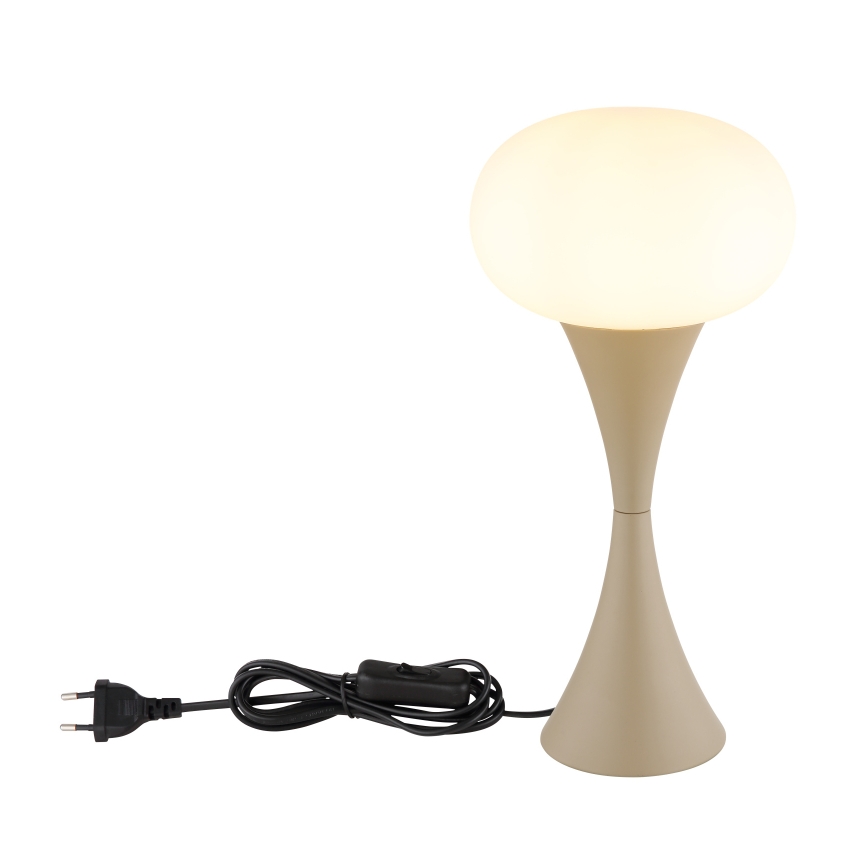 Globo - Galda lampa 1xE14/25W/230V bēša