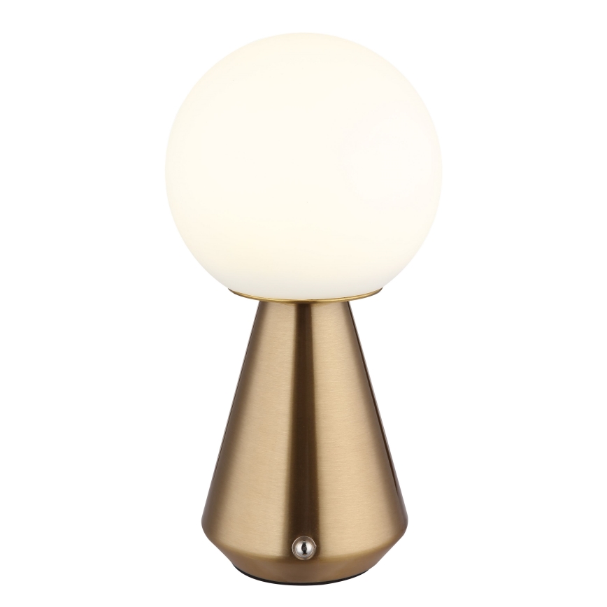 Globo - LED regulējama pieskāriena āra galda lampa LED/1,5W/5V 3000/4500/6500K 1800 mAh IP41 vara krāsā