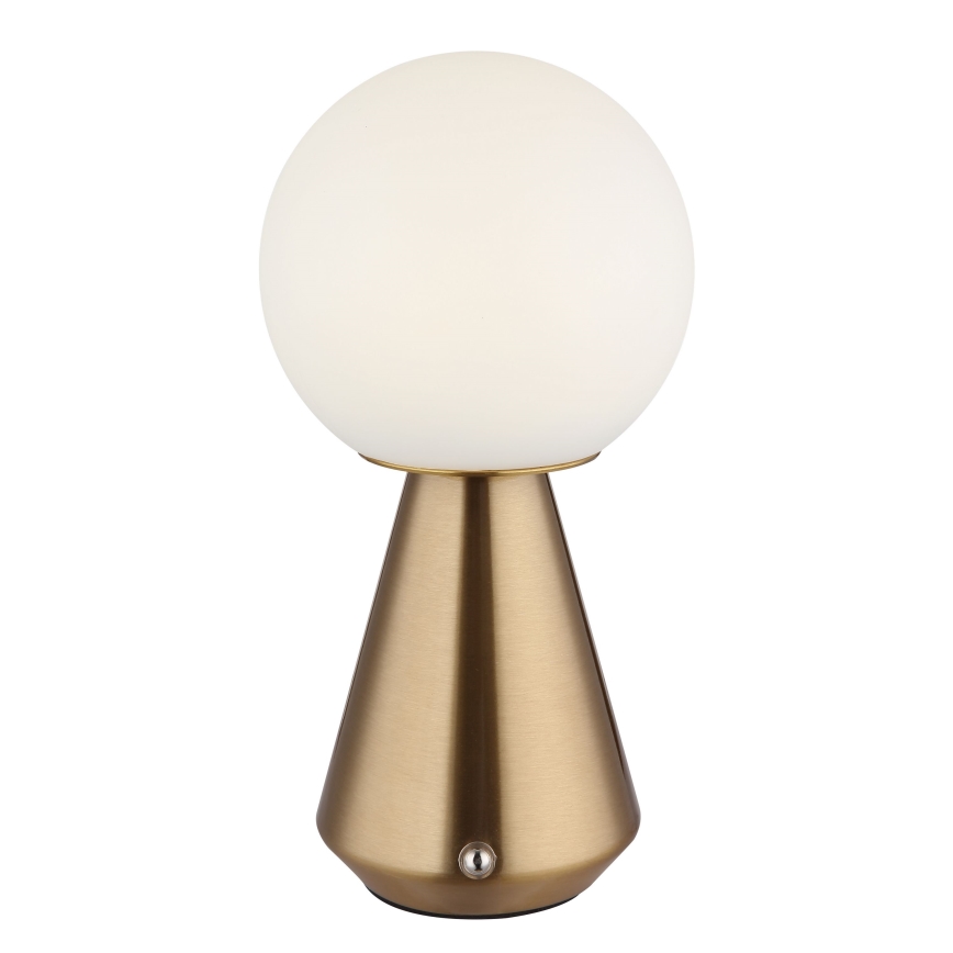 Globo - LED regulējama pieskāriena āra galda lampa LED/1,5W/5V 3000/4500/6500K 1800 mAh IP41 vara krāsā