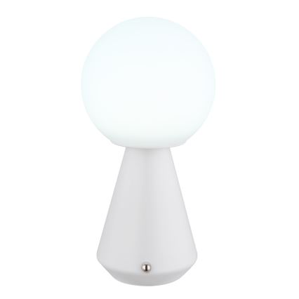 Globo - LED regulējama pieskāriena āra galda lampa LED/1,5W/5V 3000/4500/6500K 1800 mAh IP41 balta