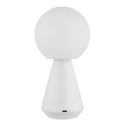 Globo - LED regulējama pieskāriena āra galda lampa LED/1,5W/5V 3000/4500/6500K 1800 mAh IP41 balta