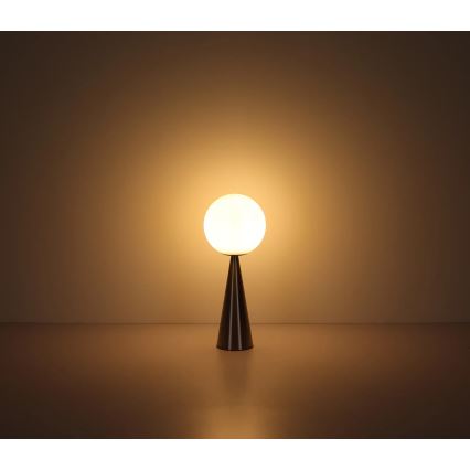 Globo - Galda lampa 1xE27/40W/230V matēts hroms