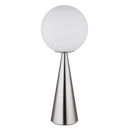 Globo - Galda lampa 1xE27/40W/230V matēts hroms