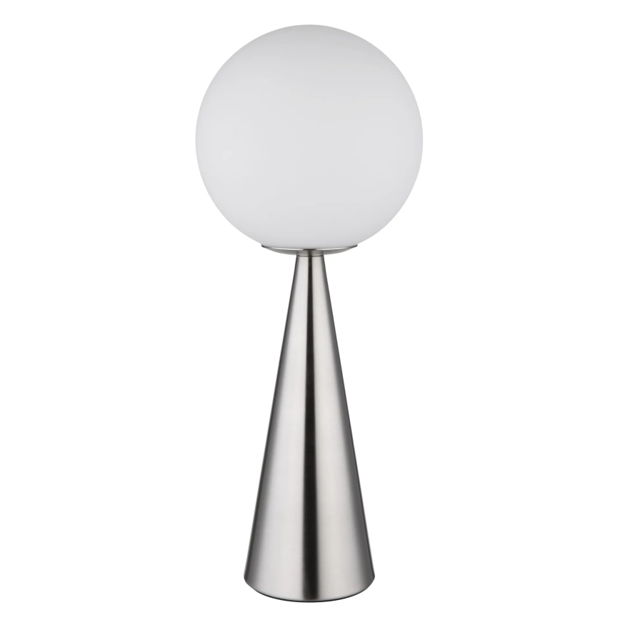 Globo - Galda lampa 1xE27/40W/230V matēts hroms