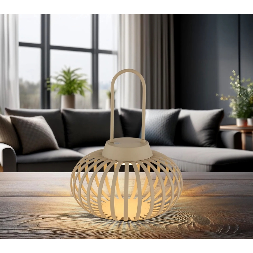 Globo - LED dimējama galda lampa ar pieskāriena vadību, uzlādējama LED/1W/3,7V 1500 mAh