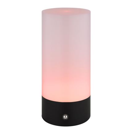 Globo - LED RGBW Aptumšojama skārienvadāma āra galda lampa LED/1,8W/5V 1500 mAh melna