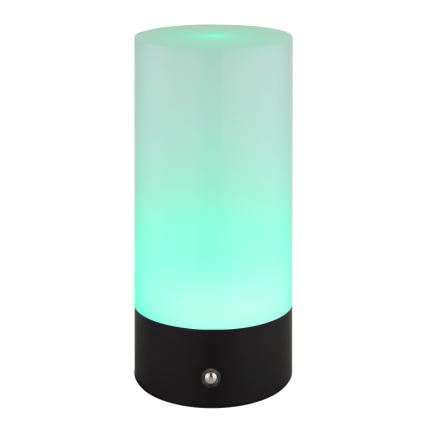 Globo - LED RGBW Aptumšojama skārienvadāma āra galda lampa LED/1,8W/5V 1500 mAh melna