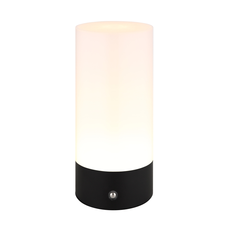 Globo - LED RGBW Aptumšojama skārienvadāma āra galda lampa LED/1,8W/5V 1500 mAh melna
