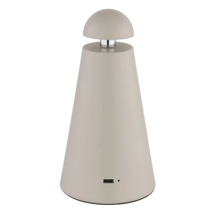 Globo - LED dimmējama, pieskāriena vadīta uzlādējama galda lampa LED/1,2W/5V 1200 mAh 2700/4500/6000K
