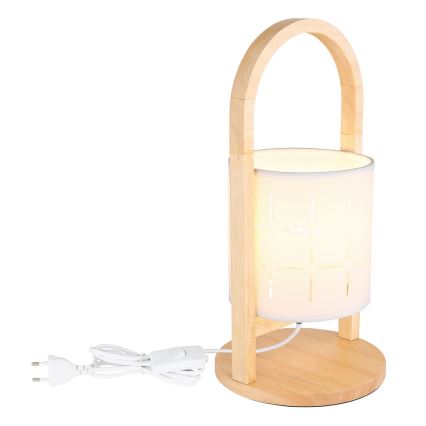 Globo - Galda lampa 1xE14/40W/230V balta